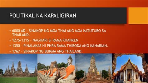 Kasaysayan ng Thailand .